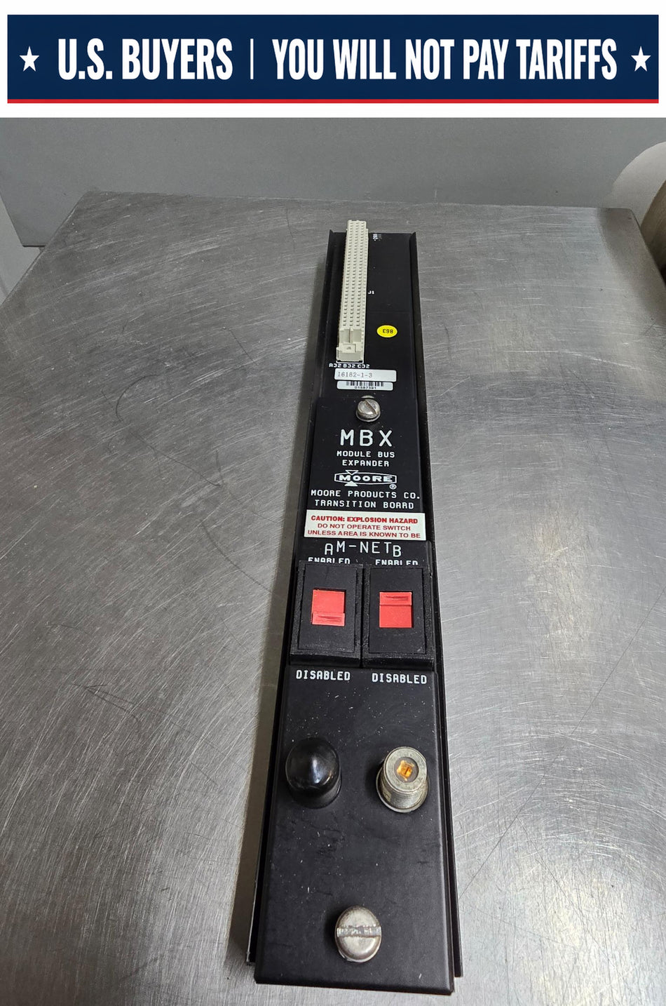 Moore 16182-1-3,16182-1-2,16182-1-06 Module Bus Expander MBX (USED)