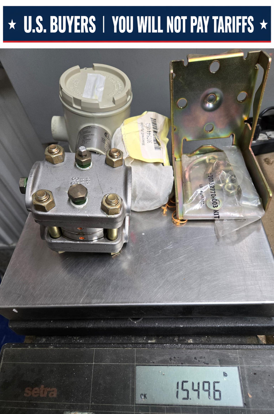 Honeywell ST3000 Smart Pressure Transmitter STD D624-E1H-00000 -MB-S2-SV-F1C3-814C  0-100IN H20 (USED) (Copy)