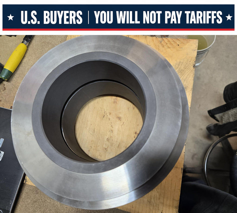 SULZER PUMPS INTERSTAGE BUSHING W/CARBON INSERT# 3109190(PM416) DWG# B51289, MATL: S44(7150), ITEASHI, 6X6X13CP7