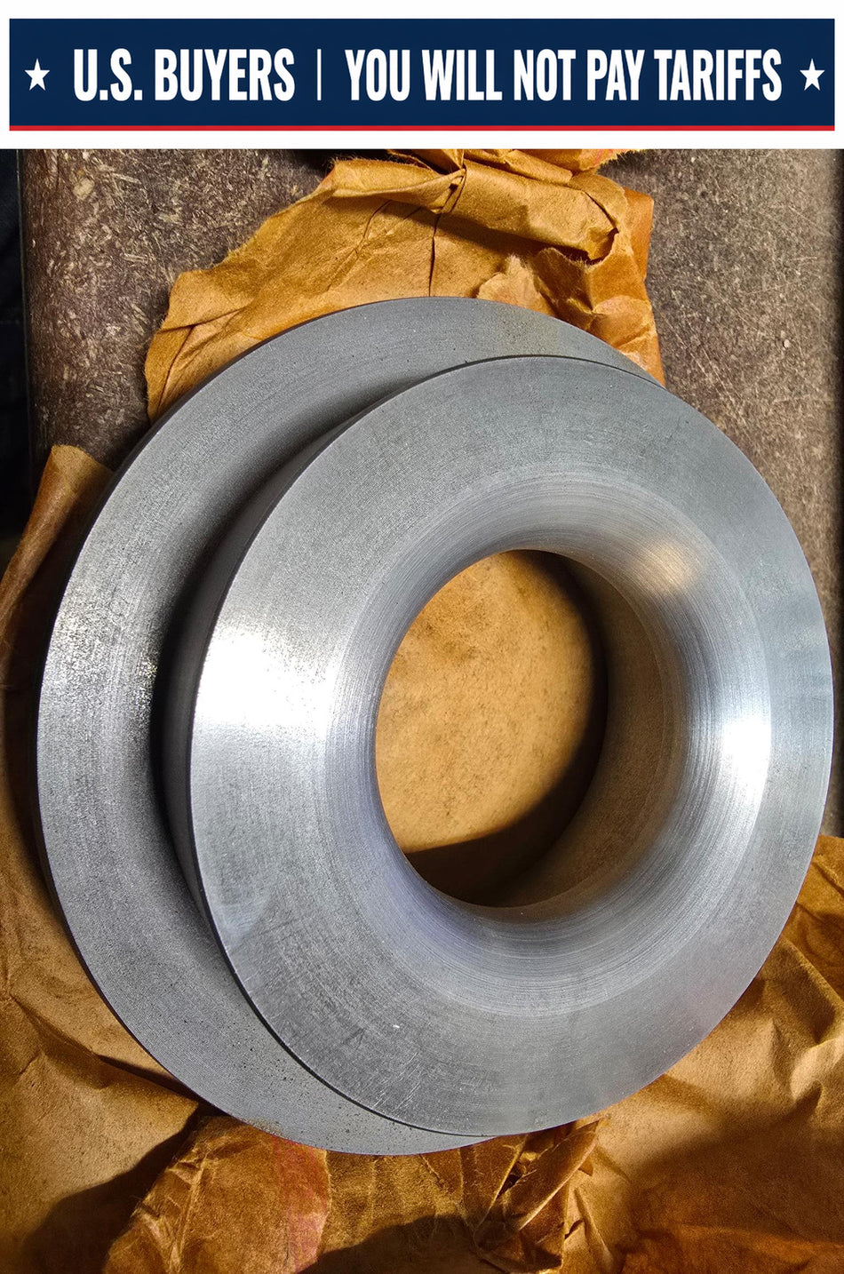 CPC PUMPS 005-12132-00-AA10 WEAR RING CASE A48 CLASS 40 CAST IRON APPROX 2.75" ID X 5" OD x 1.5" DEEP