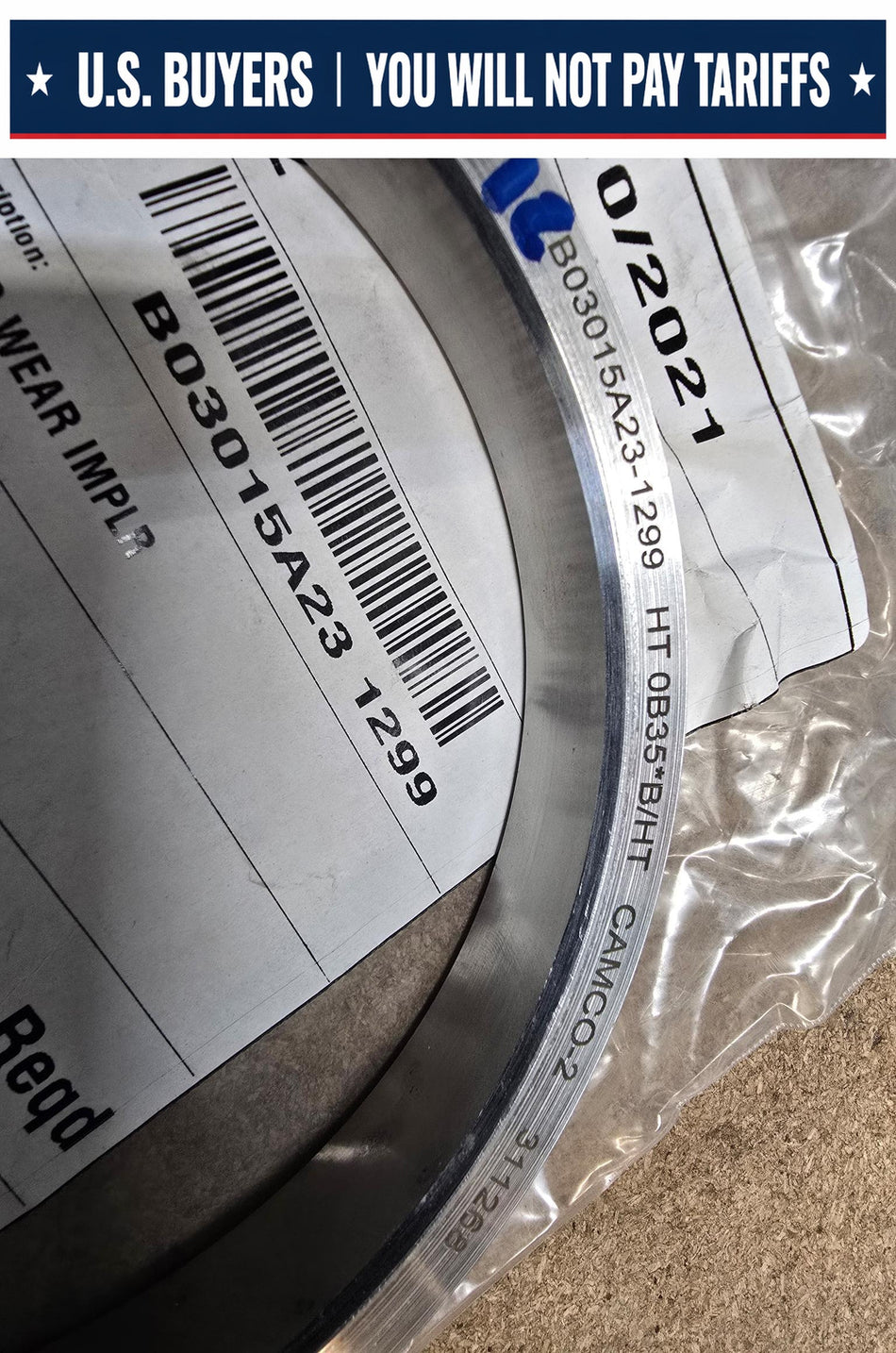 CAMCO B03015A23-1299 WEAR RING IMPELLER HT 0B35*B/HT CAMCO-2 311268