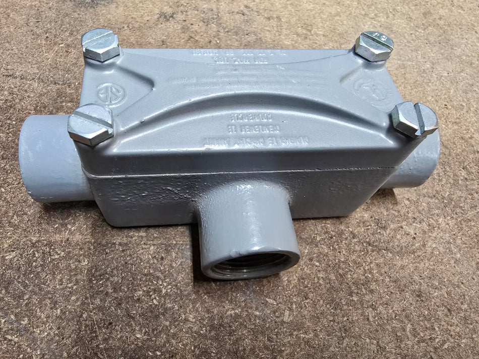 KILLARK XT-2 CONDUIT TEE, EXPLOSION PROOF, 3/4"
