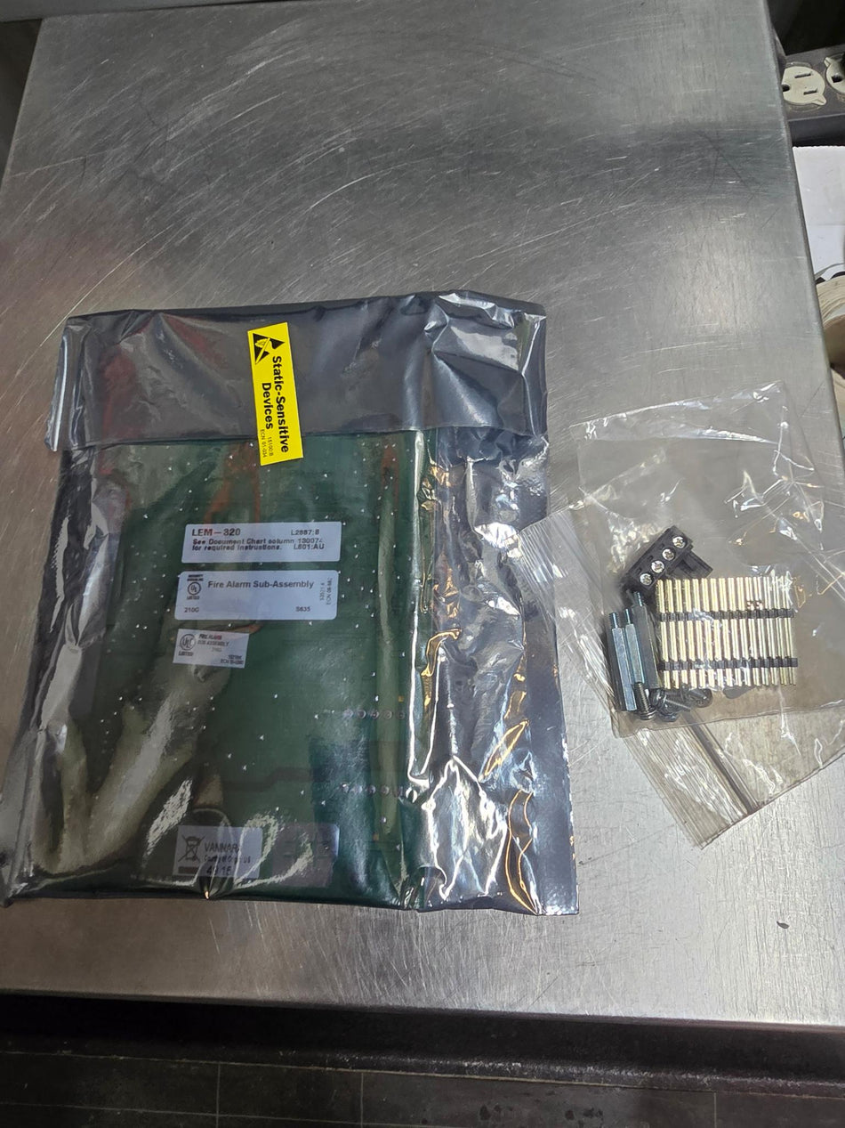 HONEYWELL NOTIFIER  LEM-320, FIRE ALARM SUB ASSEMBLY, 433508, REV: C