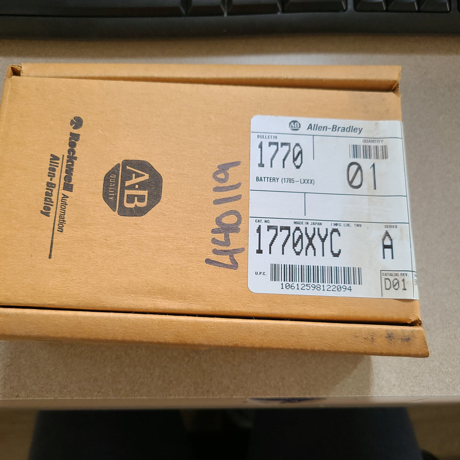 Allen Bradley 1770-XYC, 1770-XYC/A Replacement Battery