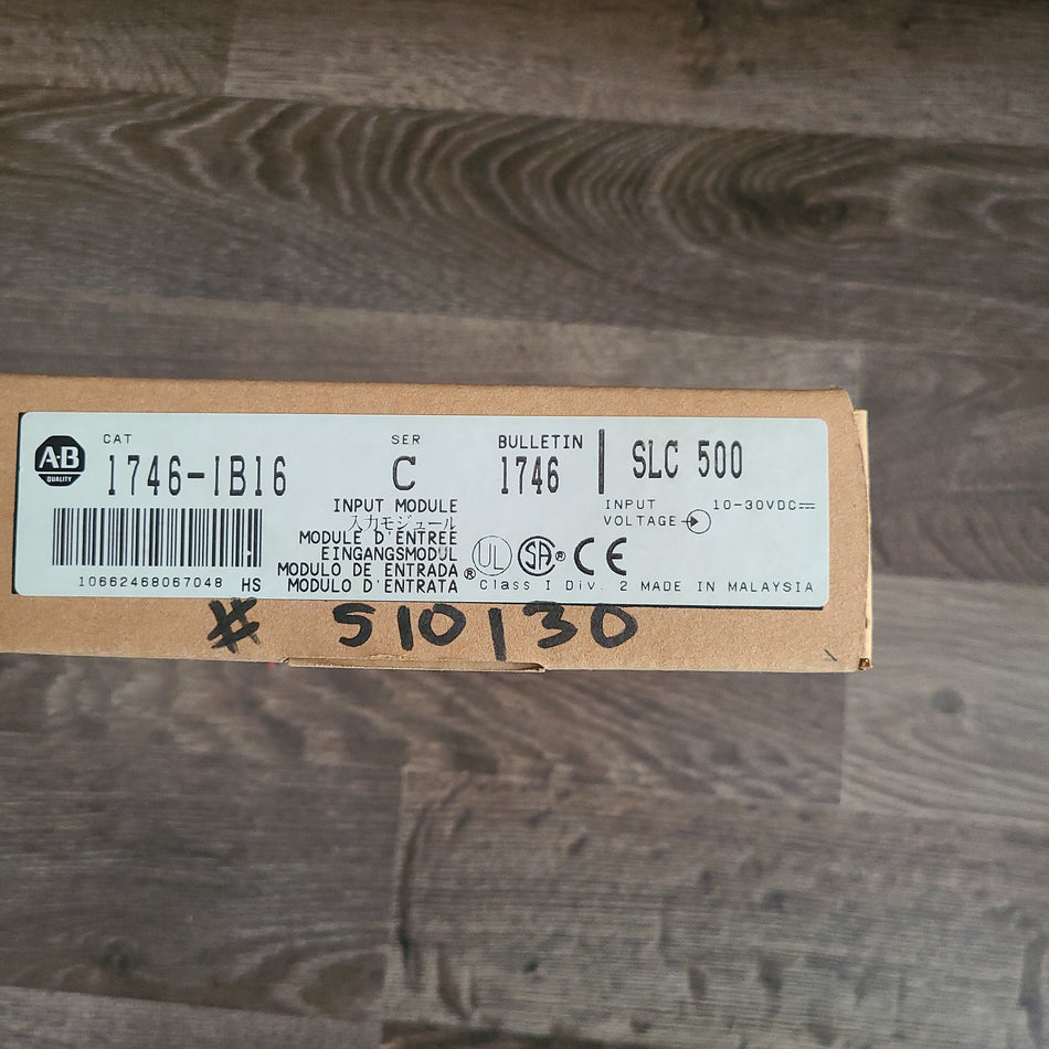 Allen Bradley SLC 500 Input Module 1746-IB16 Ser C