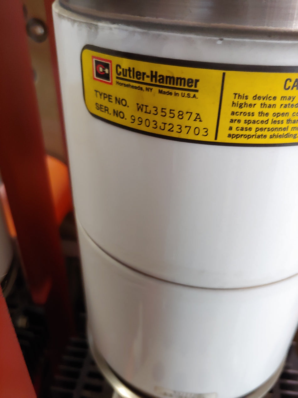 Cuttler Hammer 5KV, 3000 AMP rated Vacuum interrupters, Part #: WL 35587A