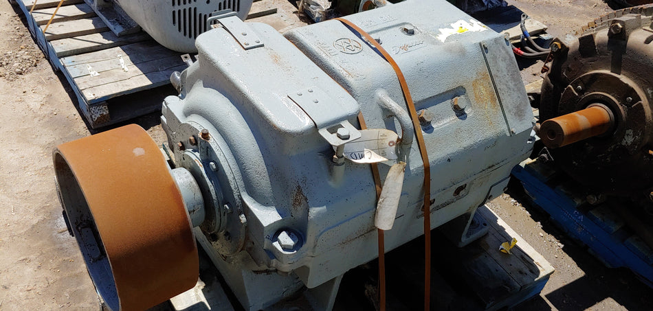 65 HP DC MC-Mill Westinghouse Electric Motor, 230 Volts, 440 RPM, FR# 610