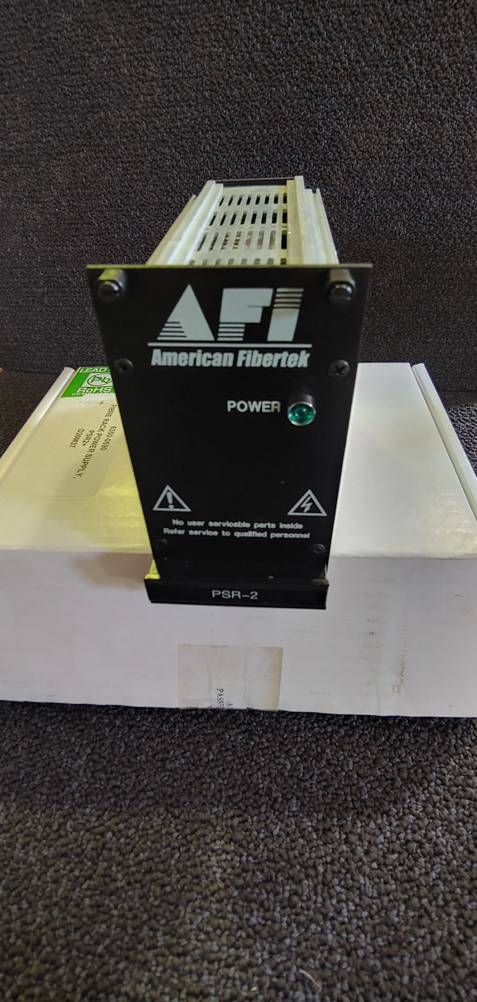 American Fibertek PSR-2 Switching 100w DC Power Supply