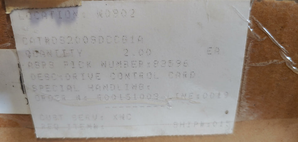General Electric DS200SDCCG1A Control Card *New Sealed Box*