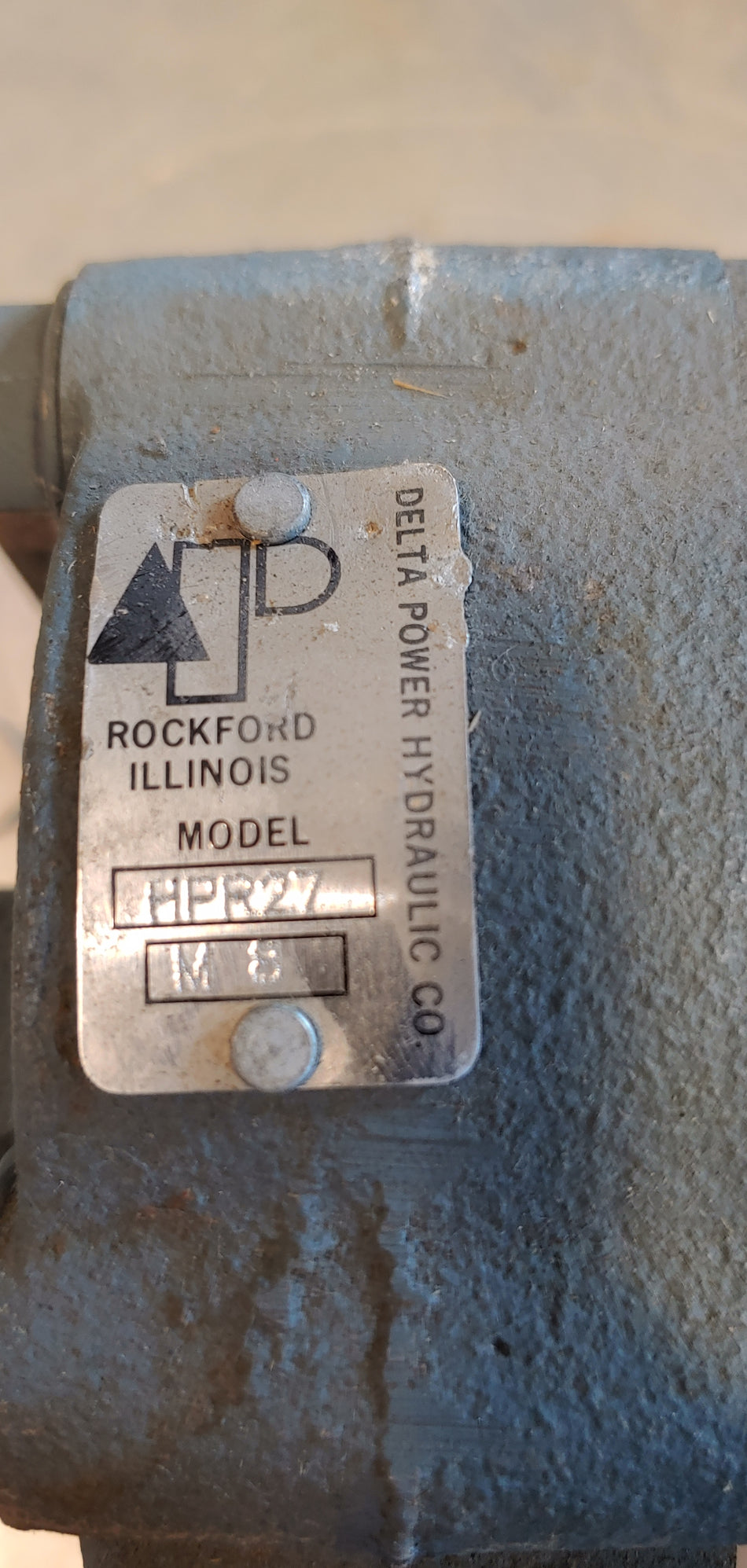 Delta Power Hydraulic Flow Divider HPR27