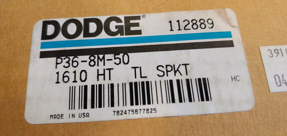 DODGE 112889 P36-8M-50 1610 HT TL SPKT