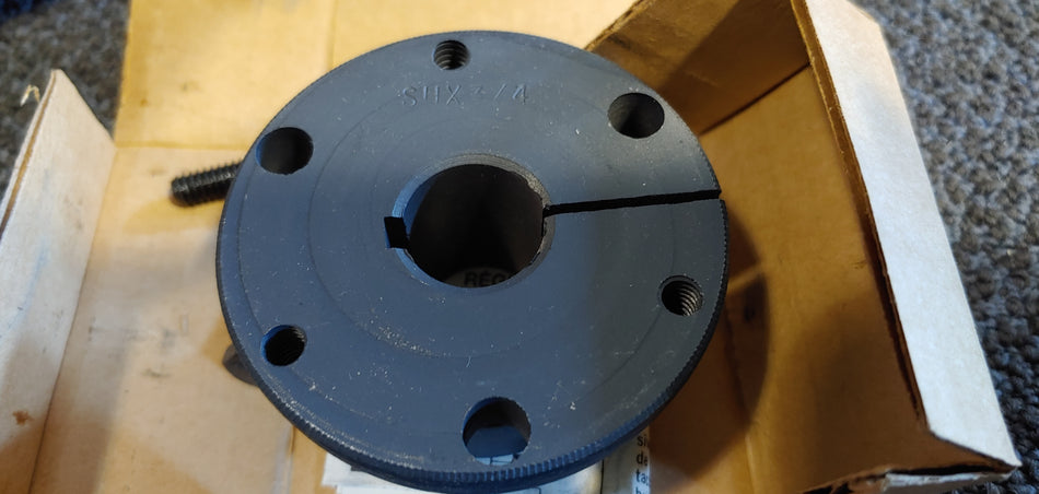SH 3/4 Quick Disconnect Bushing - SH Bushing, 0.7500 in Bore, 2.6875 in Flg OD, 1.2500 in LTB, Material: Cast Iron