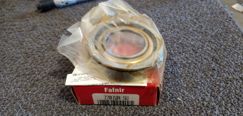 Fafnir 7207WN SU 7200WN Light Duty Angular Contact Ball Bearing, 35 mm Bore Dia, 72 mm OD, 1 Rows, 17 mm W, 40 deg