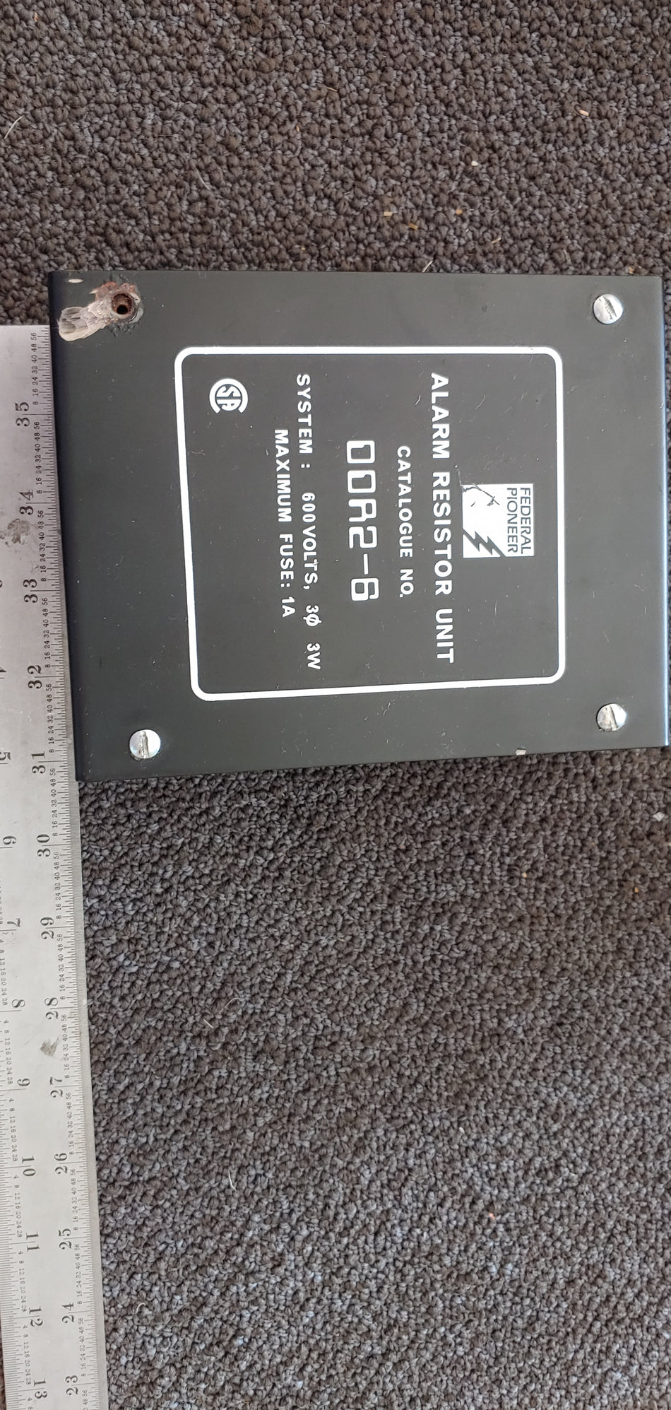 Federal Pioneer DDR2-6 Alarm Resistor Unit